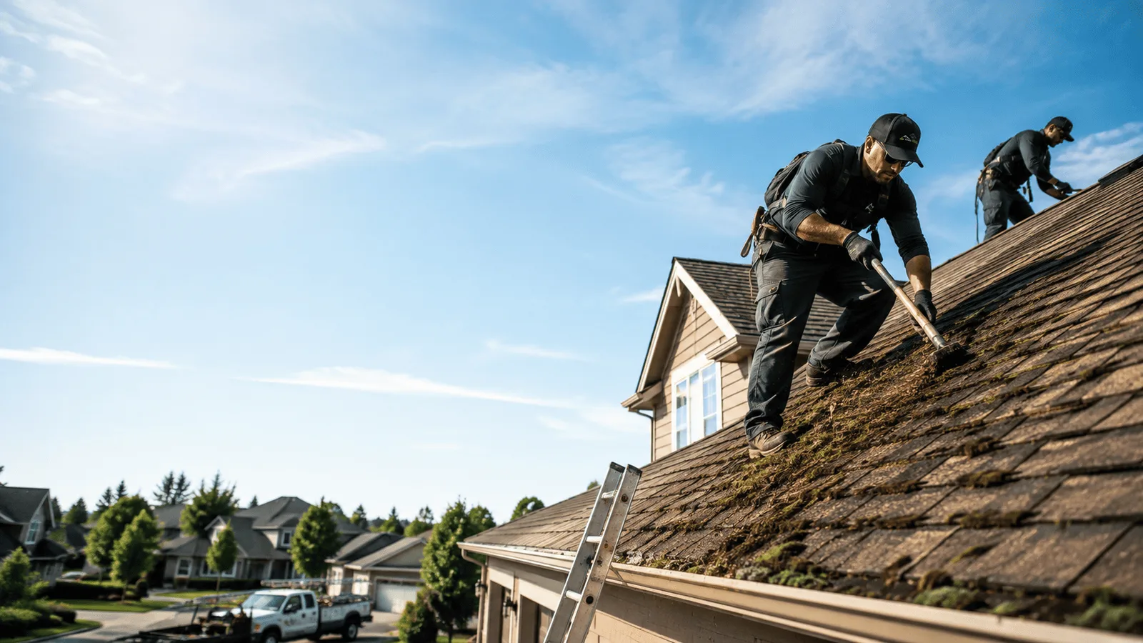 Roof Moss Removal in Lead Hill, AR near me